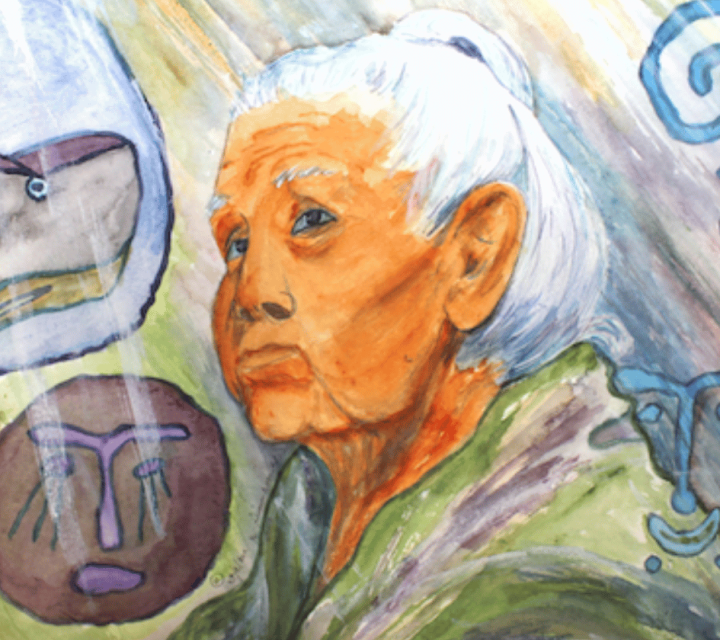 Painting of an Elder