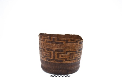 Spruce root basket