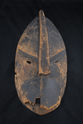 Carved mask (Nakllegnasqaq--Pitiful One)