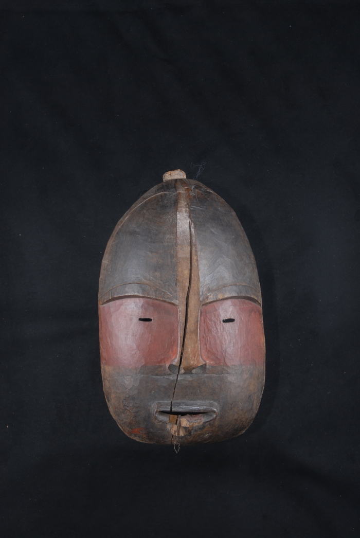 988.2.170, Carved mask (Tamallkuk--Female, Married Couple)