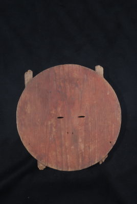 988.2.177, Carved mask (Pasisngaqaq II--Flat One)