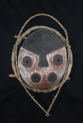 Carved mask (Akrillria--Voyager)