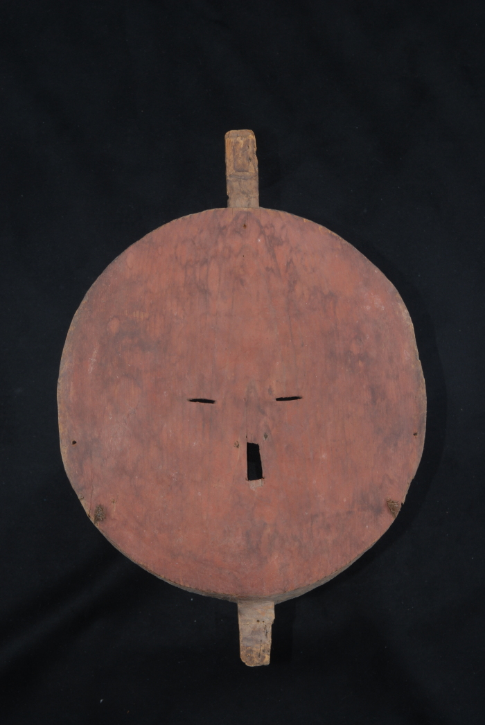 988.2.178, Carved mask (Pasisngaqaq I--Flat One)