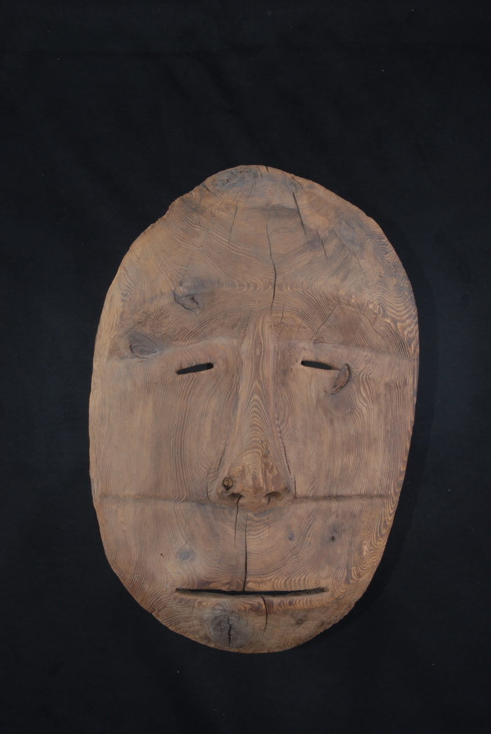 988.2.162, Carved mask (Putumasqaq--Pouting One)