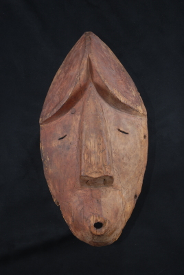 Carved mask (Cupuwasqaq--Blowing One, Female)
