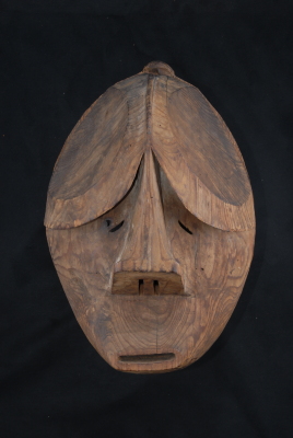 988.2.163, Carved mask (Imasusqaq--Sad One)
