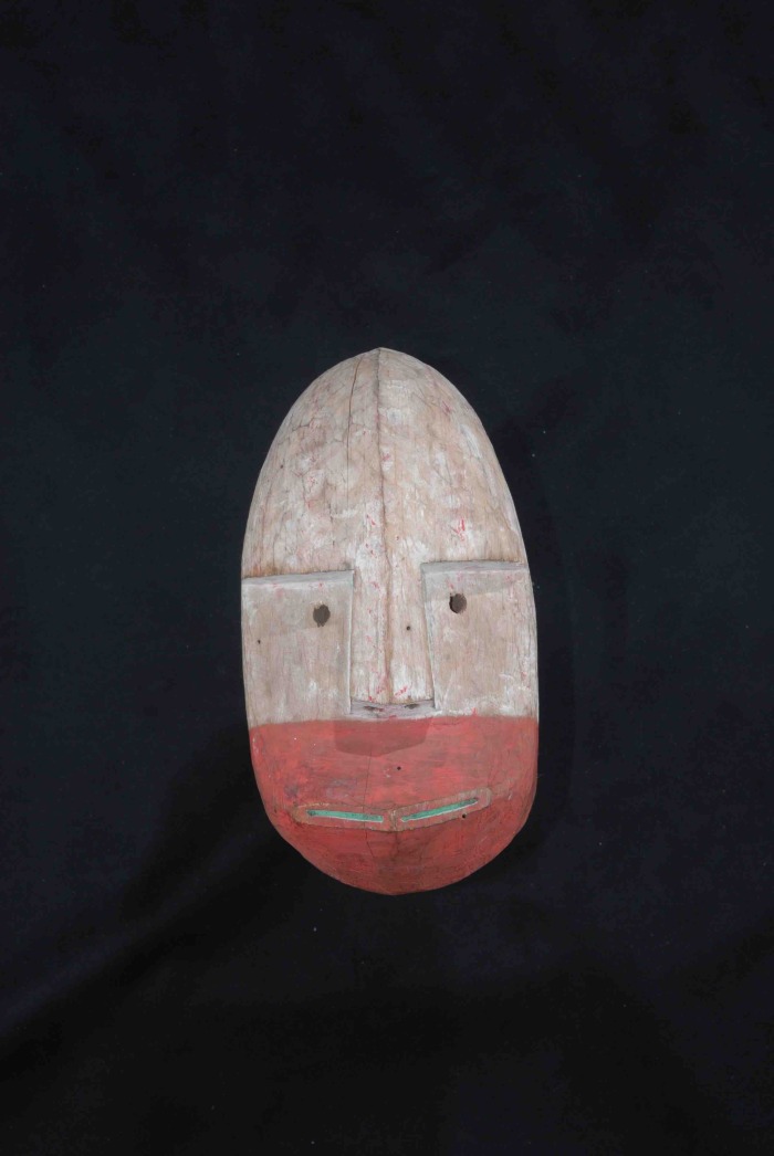 988.2.179, Carved mask (Shugashat, Female--Translation Unknown)