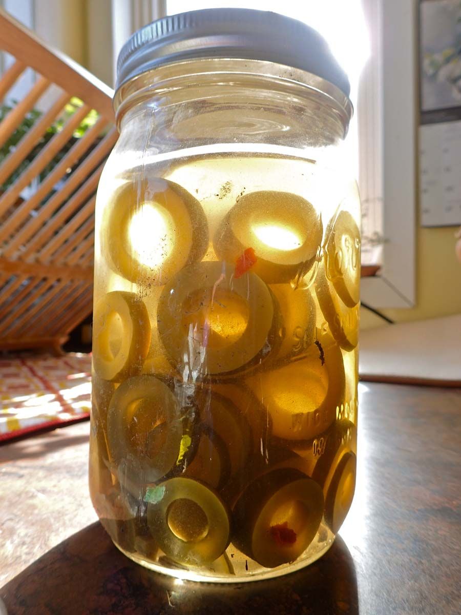 Jar of bull kelp